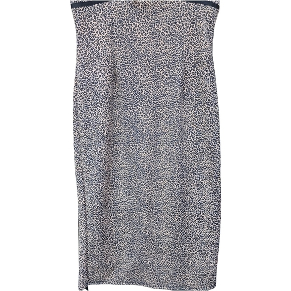 NWT Bettie Page sz 4 Queen of Pinups animal Cheetah print off shoulder dress - Picture 8 of 15